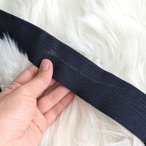 Belt Vintage Large Gold Eagle Buckle Shiny America - Picture 10 of 11